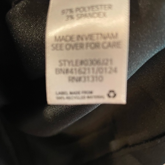 NWT Alyx Black Sleeveless Sheath Mini Dress size 16 - Picture 5 of 9